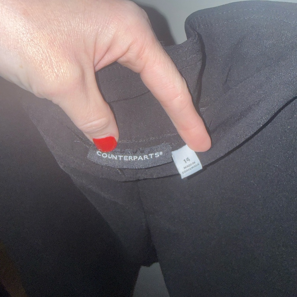 Counterparts Black Trousers